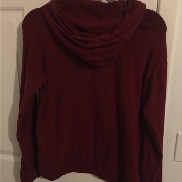 Forever 21 Hooded long sleeve tee - Picture 2 of 2